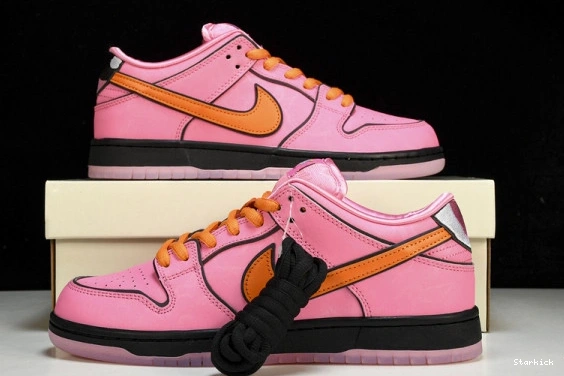 x SB Low Girls Dunk FZ8319-600 Powerpuff Nk The  1031